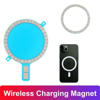 2gab Bezvadu Lādēšanas magnēts Magsafe iPhone 12 11 Pro Max Mini XS XR X 8 Mobilo Telefonu Gadījumā Magnētisko Aizmugurējo Vāciņu Magsafe