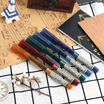 5 Krāsas Gēla Pildspalvu Komplekts Mirdzēt Gēla Pildspalvas Skolai Biroja Pieaugušo Krāsojamās Grāmatas Žurnāli Zīmēšanas Doodling Mākslas Marķieri