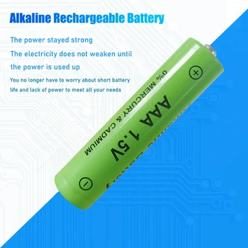 AAA 1,5 V Sārmu akumulators 2100mah + super ātra 4 cheenl AA/AAA lādētāju var uzlādēt sārma baterijas