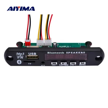 AIYIMA Bezvadu Bluetooth MP3 Decoder Valdes WMA WAV Dekodēšanas MP3 Mūzikas Atskaņotājs Audio Modulis USB SD TF Radio Tālvadības pults, Lai Auto Piederumi
