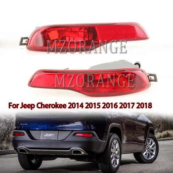Aizmugures Atstarotājs Mājokļu Aizmugurējais Miglas Lukturis Gaismas Segtu Auto Piederumi Stils Jeep Cherokee 2016 2017 2018