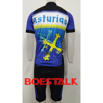 Asturia team pro Olimpiskais čempions 2020. gadam pasūtījuma apģērbu, velosipēdu jersey aero maillot velosipēdu topi valkāt ropa ciclismo hombre uniforme