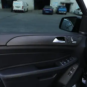 Auto ABS Interjera Durvju Apdares Paneļa Vāku Apdare Piederumi Mercedes Benz ML GLE GL Klases GLS 320 400 2012-2019