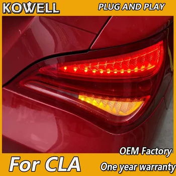 Auto Stils Galvas Lampas Benz CLA-2019 VISI LED Taillight OEM VERSIJA, pagrieziena signāla led aizmugures lukturi