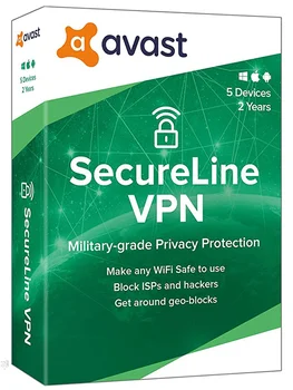 Avast SecureLine VPN - Genuine Licence, Atslēga Instant - Kalpošanas Aktivizācijas Piegādi tajā Pašā dienā