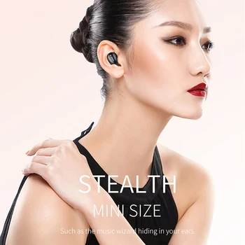 Awei T5 3D Izdevumi Bezvadu Austiņas iedarbību ipx4 Bluetooth 5.0 Stereo Skaņas Austiņas ar 360mAh Akumulatora Uzlādes Gadījumā