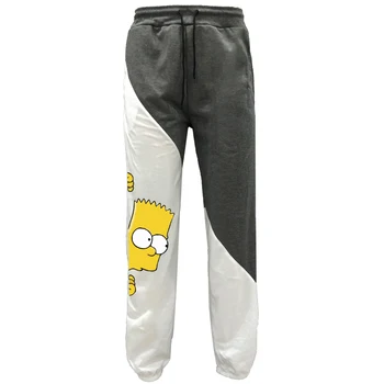 Bart Simpson Smieklīgi Izdrukāt Treniņbikses Mājīgu Bikses Jogger Bikses Ar Aukliņu