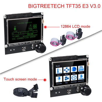 BIGTREETECH SKR mini E3 V1.2 Vadības panelis Ar TMC2209+TFT35 E3 V3.0 Touch Screen 3D Printera Daļas Ender 3 SKR V1.4 TMC2208