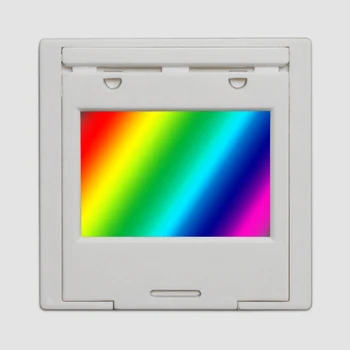 Difrakcijas režģis Optisko režģa Mācību demonstrāciju Pārvades režģi Spektrofotometrs hologrāfisku attēlu 50x50mm
