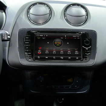 Eunavi 2 Din Android Auto Radio Audio DVD Seat Ibiza 6j 2009 2010 2011 2012 2013 Multimediju Atskaņotājs, 2Din Ekrāna GPS Navigācijas