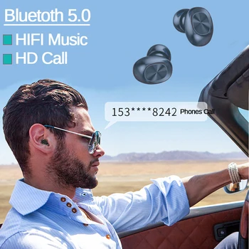 F10 TWS Bluetooth 5.0 Bezvadu Austiņas Touch Kontroli Earbuds IPX7 Ūdensizturīgs 9D Stereo Mūzikas Austiņas 1200mAh Power Bank