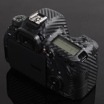 Fotokameras korpusa Vāciņu aizsargs Filmu ādas Canon EOS 6D MarkII 6D2 M6II M6 77D 800D 200D 250D 200DII SL3 Aizsardzības uzlīme vāciņu