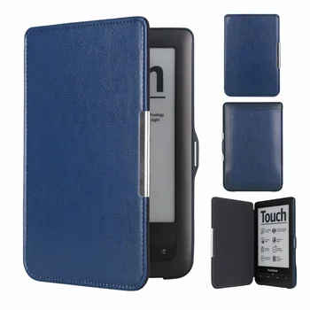 Gligle gadījumā vāks Pocketbook Touch /Touch lux 622/623 E-lasītāja korpusa+Ekrāna plēve+touch pen bezmaksas piegāde