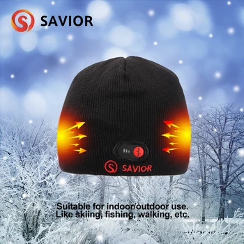 Glābējs apsildāms ziemas cepure apkures caps āra riteņbraukšanas veciem cilvēkiem, darba drošības, veselības siltuma vadītājs saglabāt sasilšanu sievietēm