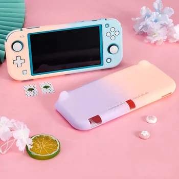 Gradientu, Krāsu Aizsargājošu Apvalku Nintendo Slēdzis Lite DATORU Cietos vākos Shell NS Lite Spēļu Konsole Gadījumā Slēdzis Lite Piederumi