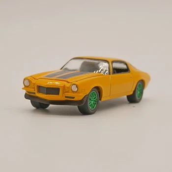 Greenlight 1:64 zaļā mašīna 1971. gada Chevrolet Camaro Lējumiem Modeļa Automašīnas Sakausējuma Rotaļlietu Kolekciju