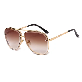 Jauno Modes Saulesbrilles Luksusa Zīmolu Dizaina Sievietes Vīrieši Vintage Metāla Slīpums Saules brilles UV400 Toņos Briļļu gafas de sol