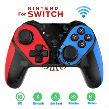 Jauns Slēdzis Pro Bezvadu un Vadu Kontrolieris Bluetooth Gamepad ar NFC Funkciju, Nintendo ieslēgt Video Spēles
