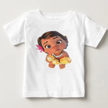 Jaunu Zēnu, Meiteņu T-krekls Bērniem Tīsas Bērnu Meitene Krekli Karikatūra Moana Okeāna Romantika Bērniem Īsām Piedurknēm Vaiana T Krekls Topi 2020