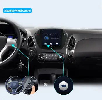 JAUNUMS! Bosion Tesla ekrāna Android 10 2din Auto DVD Radio Multimediju Atskaņotāju Hyundai Tucson 2 LM IX35 2010. -. GADAM GPS Navigācijas
