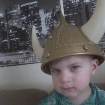 Jaunums Vikingu Ķivere Pirātu Halloween Kostīmi Cepuru Festivāls Puse Dīvaina Cepure