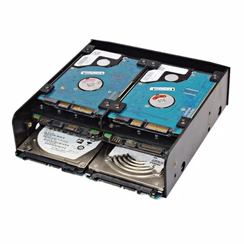 KARSTI OImaster Multi-funkcionālo Cieto Disku Konversijas Plaukts Standarta 5.25 Collu Ierīce Nāk ar 2,5 collu / 3.5 collu HDD montāžas