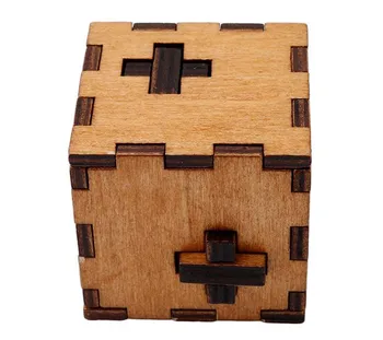 Koka rotaļlietas, puzles bērniem, bērnu, pieaugušo izglītības mācību montessori jigsaw puzzle kuba box prāta spēles posmā Šveices kuba