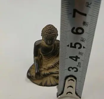 Kolekcija archaize misiņa Sakyamuni Budas amatniecības statuja