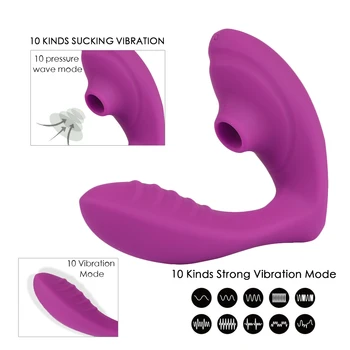 LETEN Erotiska 10 Ātrumu Klitora Sūcējs Dildo Vibrators Seksa Rotaļlieta Sievietēm G Spot Clit Stimulators Pieaugušo Seksa Rotaļlietas Veikalā succionador