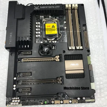 LGA 1155 DDR3 ASUS SABERTOOTH Z77 Sākotnējā Darbvirsmas Mātesplates Intel Z77 Cpu i7/i5/i3 32GB DDR3 PCI-E 3.0 Mainboard ASUS Z77 ATX
