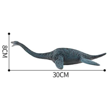 Lielo Izmēru Jurassic Savvaļas Plesiosaur Dinozauru Rotaļlietas, Plastmasas Spēlēt Rotaļlietas Pasaules Dinosaur Park Modeļa Darbības Rādītāji Bērni Zēns Dāvanu