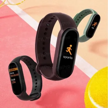 M5 Smart Bluetooth Aproce Ar Sportu Fitnesa Tracker Sirds Ritma Monitors Ūdensizturīgs Sieviešu, Vīriešu Rokas Pulkstenis Smart Joslā Mi Grupa 5 Skatīties