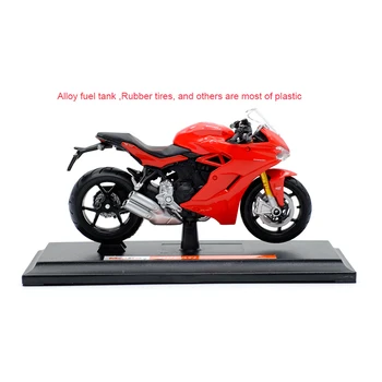 MAISTO 1:18 Super Sporta Sakausējuma Lējumiem Motocikla Modelis Praktiski Shork-Absorbētājs Rotaļlieta Bērniem Dāvanas Rotaļlietu Kolekcija