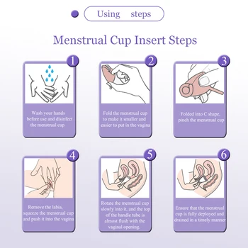 Medicīnas Klases Silikona Menstruālā Piltuve Set Melns Sieviešu Higiēnas Tases&Salokāms Esterilizador Copa Menstruālā Piltuve Kupeja Menstruelle