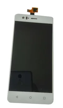 Melna Balta Krāsa BQ Aquaris M5 Par BQ M5 1396FPC-A1-E LCD+Touch Screen Digitizer Montāža Ar Lentu