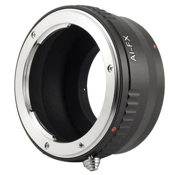 Melns Objektīvu Adapteri Priekš Nikon F AI Objektīvu, lai Fujifilm X Mount Kameru Fit Fuji X-E1 DC287