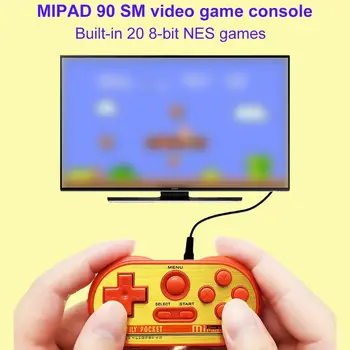 Mini Rokas Video Spēļu Konsoles Spēlētāji ar 20 Klasisko NES Spēles TV AV Izeja G6DD
