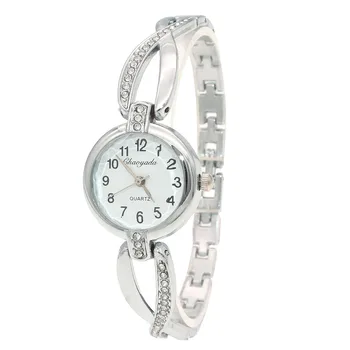Modes Rhinestone Pulksteņi Sieviešu Luksusa Zīmolu Nerūsējošā Tērauda Rokassprādze pulksteņu Dāmas Kvarca Kleita Pulksteņi reloj mujer Pulkstenis
