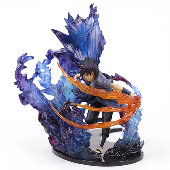 Naruto Uchiha Itachi Sasuke Susanoo Kizuna Attiecībā PVC Attēls Kolekcionējamus Modelis Rotaļlietas