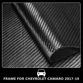 Nekustamā Oglekļa Šķiedras Stūre Uzlīme Apdari Par Chevrolet Camaro 2017-2018-2019 Stūres Attiecas Aizsargātu Interjera Aksesuāri