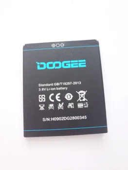 Oriģinālā akumulatora DOOGEE DG580 viedtālrunis 2500mAh rezerves Li-ion akumulatoru DOOGEE KISSME DG580