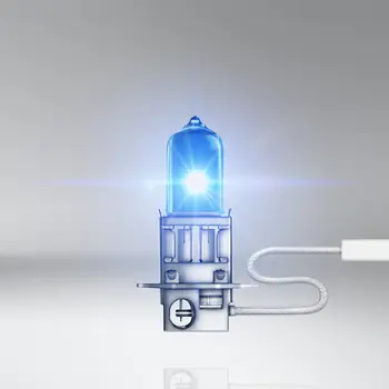 OSRAM H3 Halogēnu Cool Blue Iepriekš, Auto Lukturu Miglas Lampas +50% Gaišāku 12V 55W 5000K 62151CBA (Pāris)