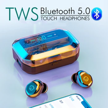 P10 3500mAh Bezvadu Bluetooth 5.0 Troksni Atsverot Austiņas Bezvadu Austiņas Spēļu LED Displejs Earbuds PK S11 TWS