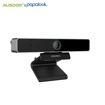 PAPALOOK PA920 Webcam Ultral HD, 2K live Web Kamera Ar Fiksēta Fokusa Mikrofons Trokšņa Samazināšana, Privātuma Vāku un Statīvu PC