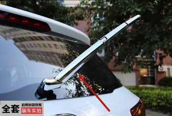 Par Hyundai IX35 2018-2020 ABS Chrome, aizmugures stikla tīrītāja segumu tīrītājs dekoratīvā vāciņa anti-scratch aizsardzības auto piederumi