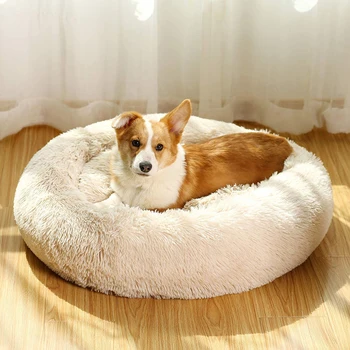 Pet Suns gulta par mazu/lielu suņu soft suns gulta Kārta Mazgājams Garo Plīša Samta Paklāji Dīvāns pet Grozu Pet Gultas