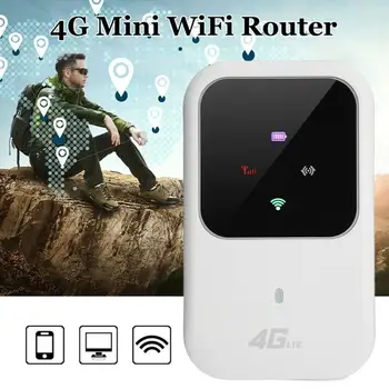 Portatīvo 4G LTE, WIFI Router 150Mbps Mobilo Platjoslas Hotspot SIM Atslēgts Wifi Modemu 2.4 G Bezvadu Maršrutētāju