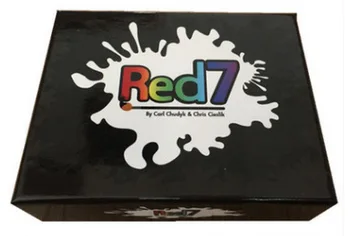 Puse galda Spēle Red Seven Red7 ārpus AUO Sarkanā 7 Card Poker
