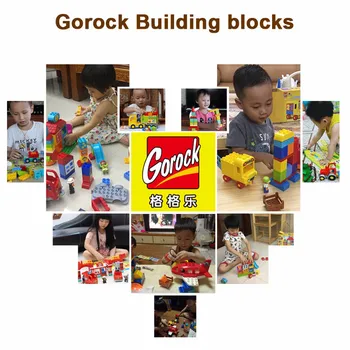 QWZ Saderīgs Ar Lielo Daļiņu Celtniecības Bloki pamatplates Viena paneļa Mācību līdzekļu DIY Saliktas Rotaļlietas Bloki Bērniem