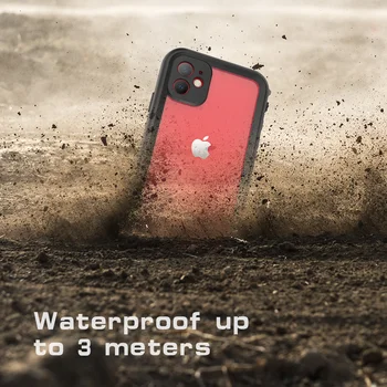 Redpepper Oriģinālu Zīmolu Gadījumā iPhone11Pro Max IP69 Ūdensizturīgs Dot+ Sērijas Niršanas zem ūdens un Triecienizturīgs Vāks iPhone11Pro